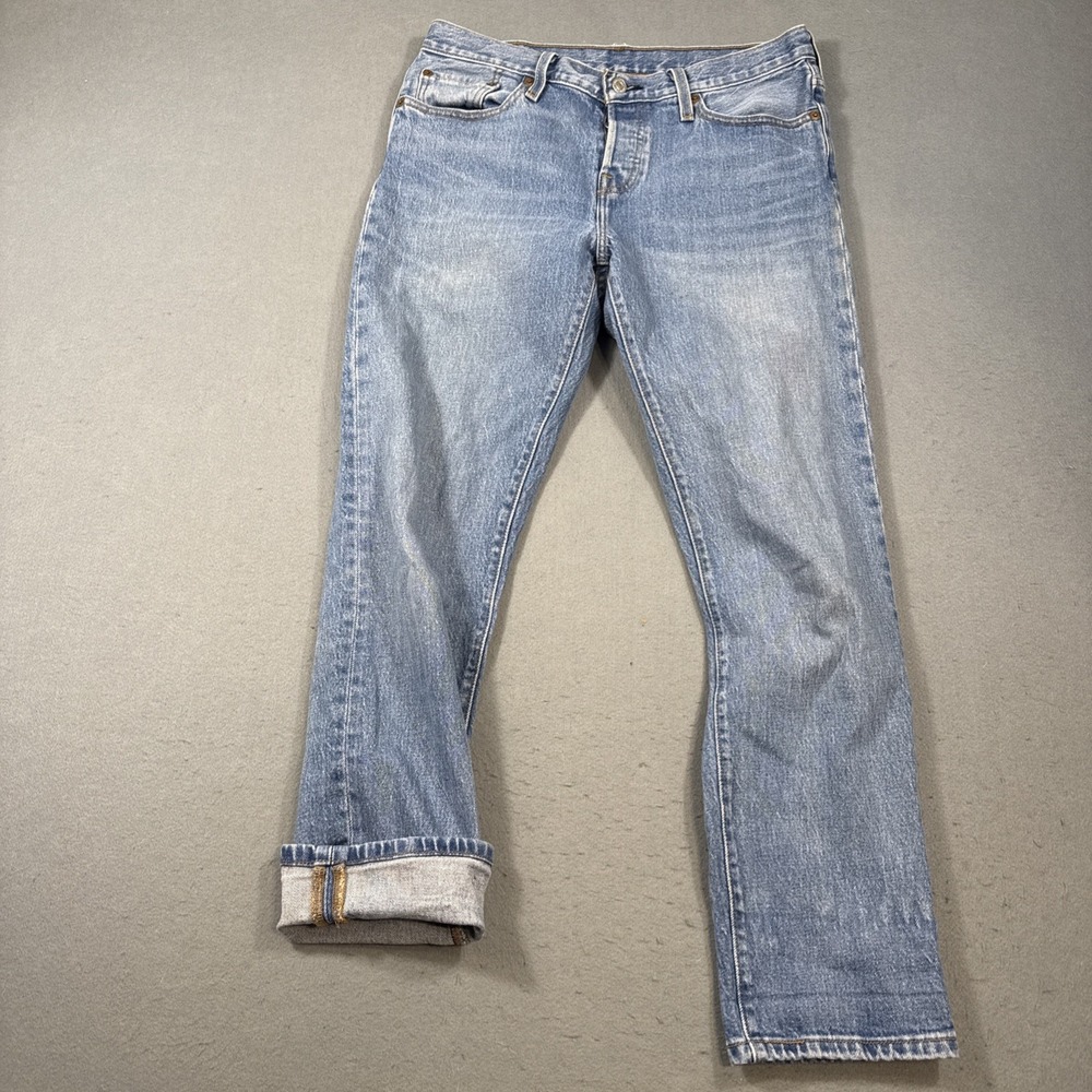 Levi's 501 CT XX 27/32 Imported Selvedge Button Fly Denim Jeans